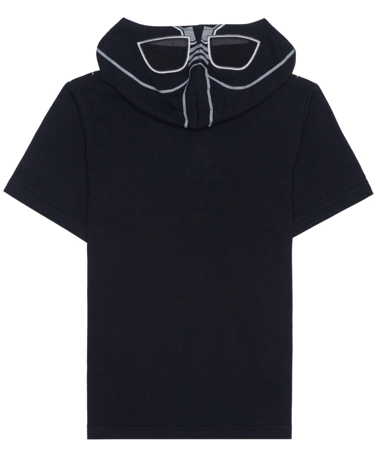 Hybrid Toddler and Little Boys Darth Vader Cosplay Hooded T-shirt and Shorts, 2 Pc Set