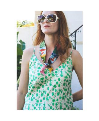 Silk Skinny Scarf Of Summer