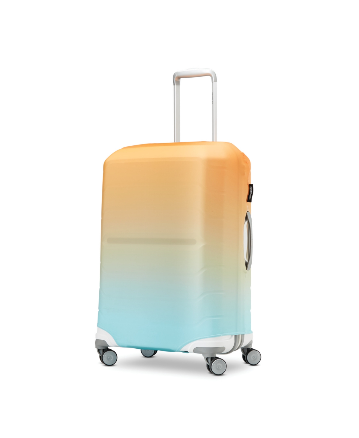 Printed Luggage Color M - Blue, Orange Ombre