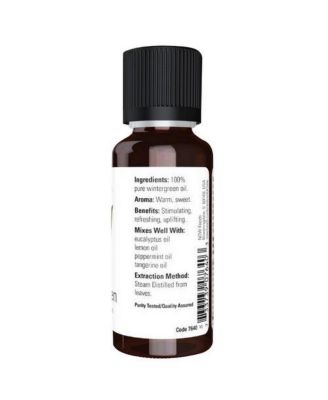 Wintergreen Oil, 1 Oz