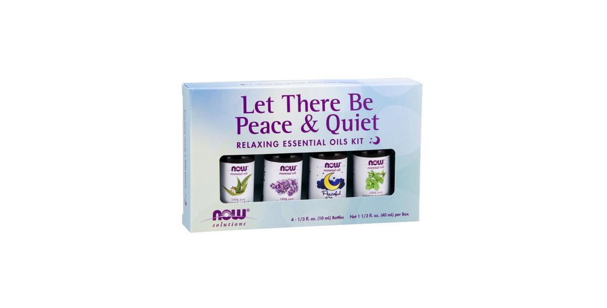 Let There Be Peace & Quiet Relaxing Essential Oils Kit, 1 Kit - Open Miscellaneous