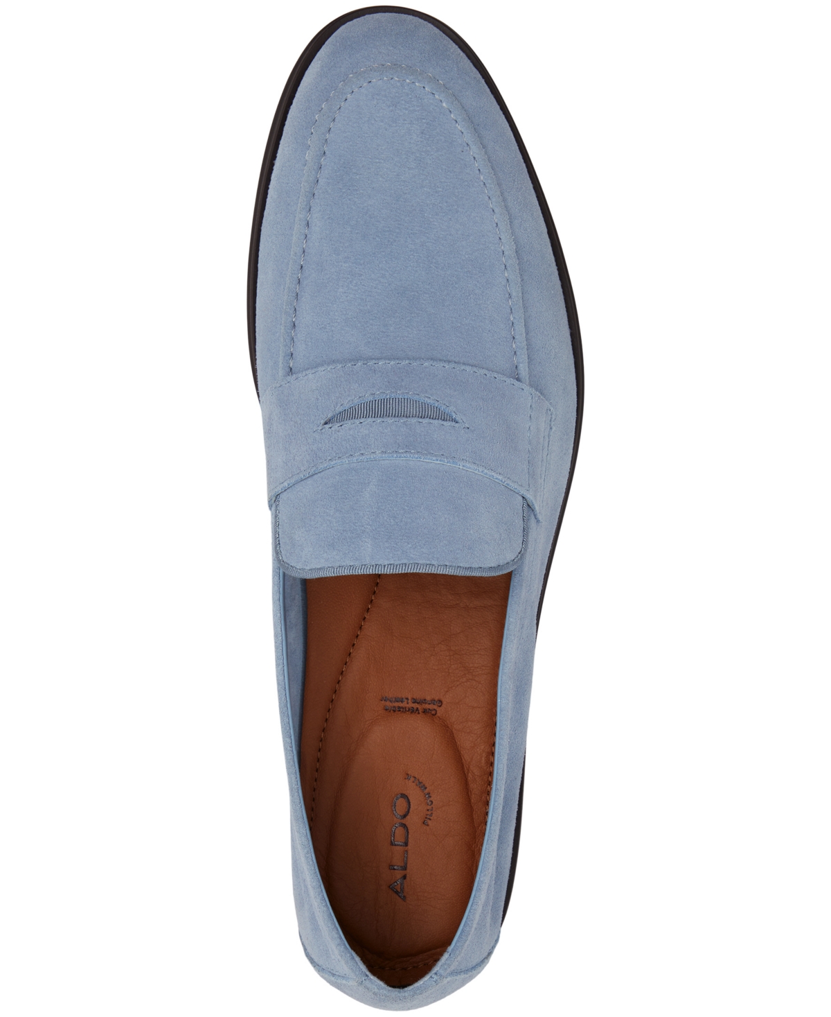 Shop Aldo Men's Journey Dress Loafer In Light Blue