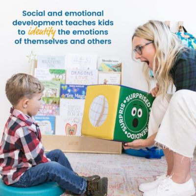 SoftZone Emotion Cube with Mirror, Contemporary