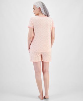 Women's Short-Sleeve Pajamas Set