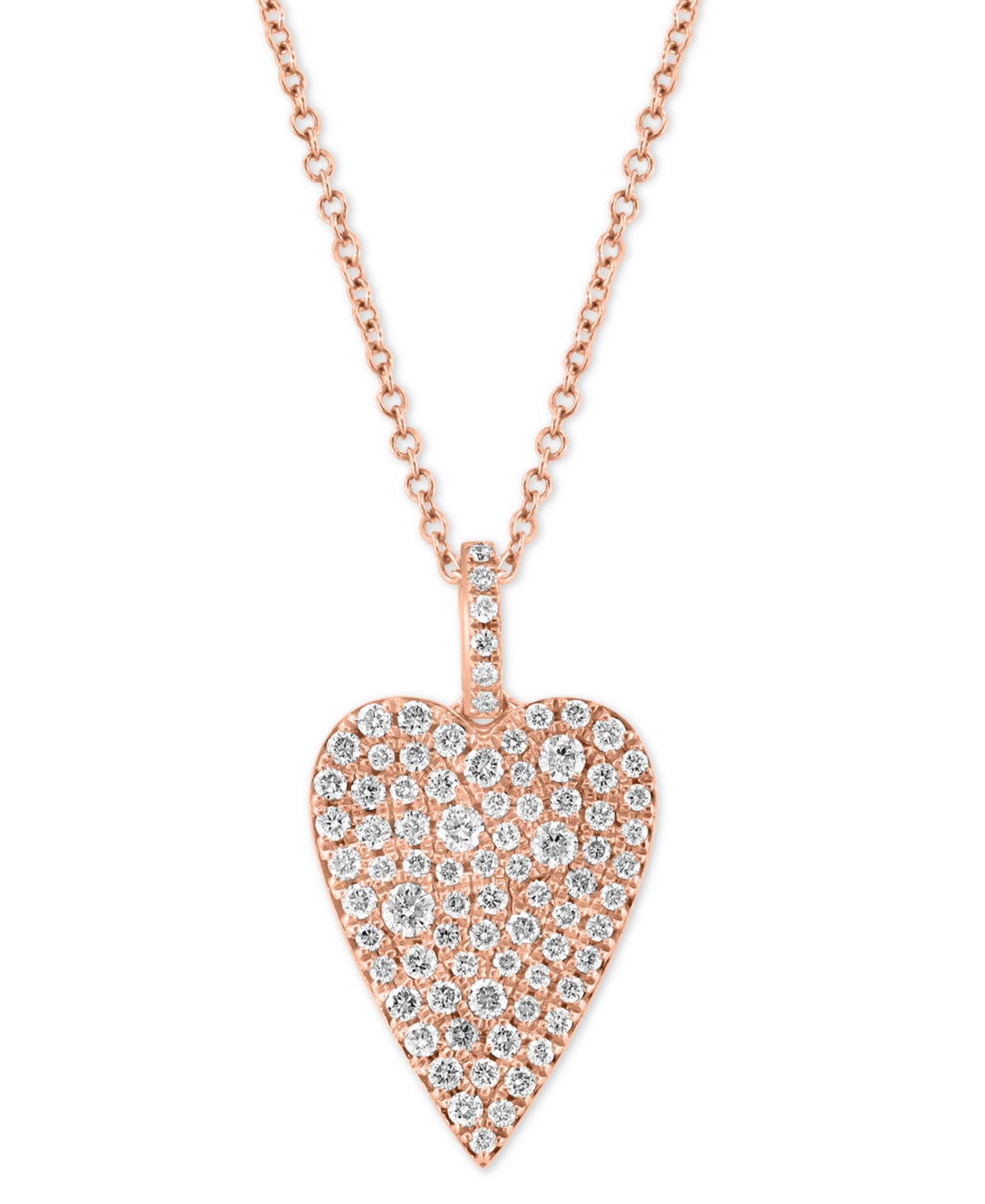 Effy Diamond Pave Heart 18