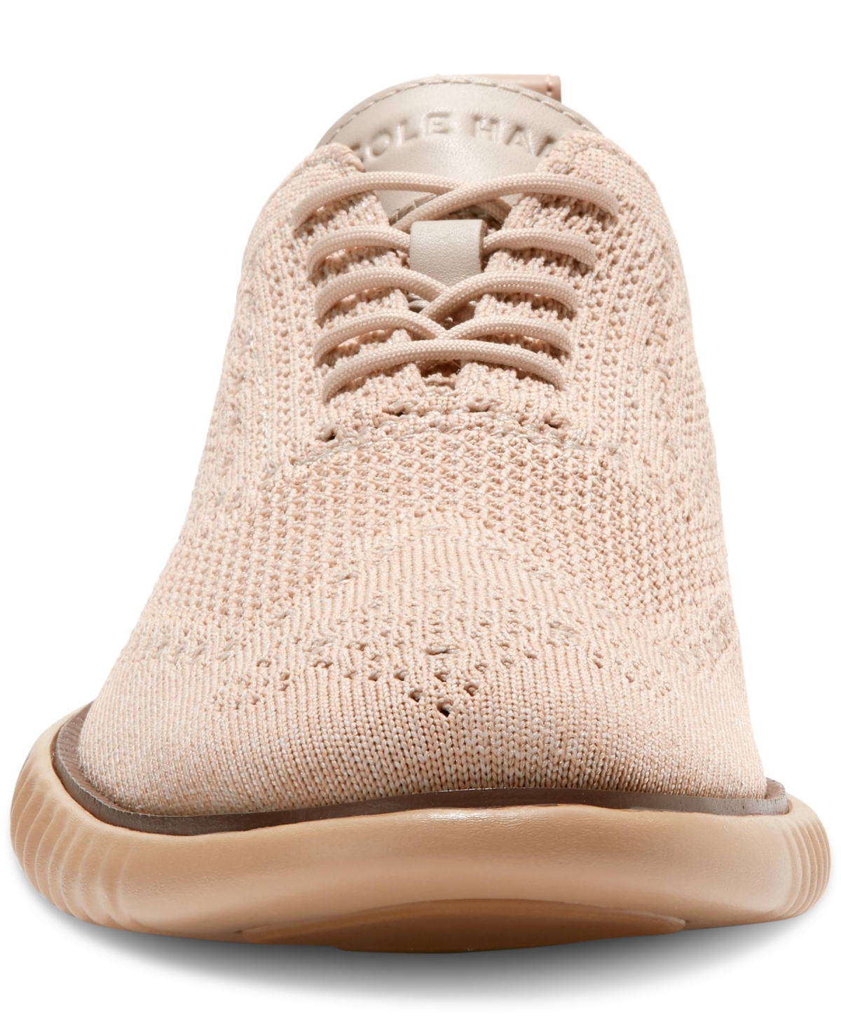 Cole Haan Men's 2.ZERGRAND Stitchlite Knit Oxford Dress Shoe -sesame
