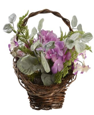 16" Spring Decorated Basket