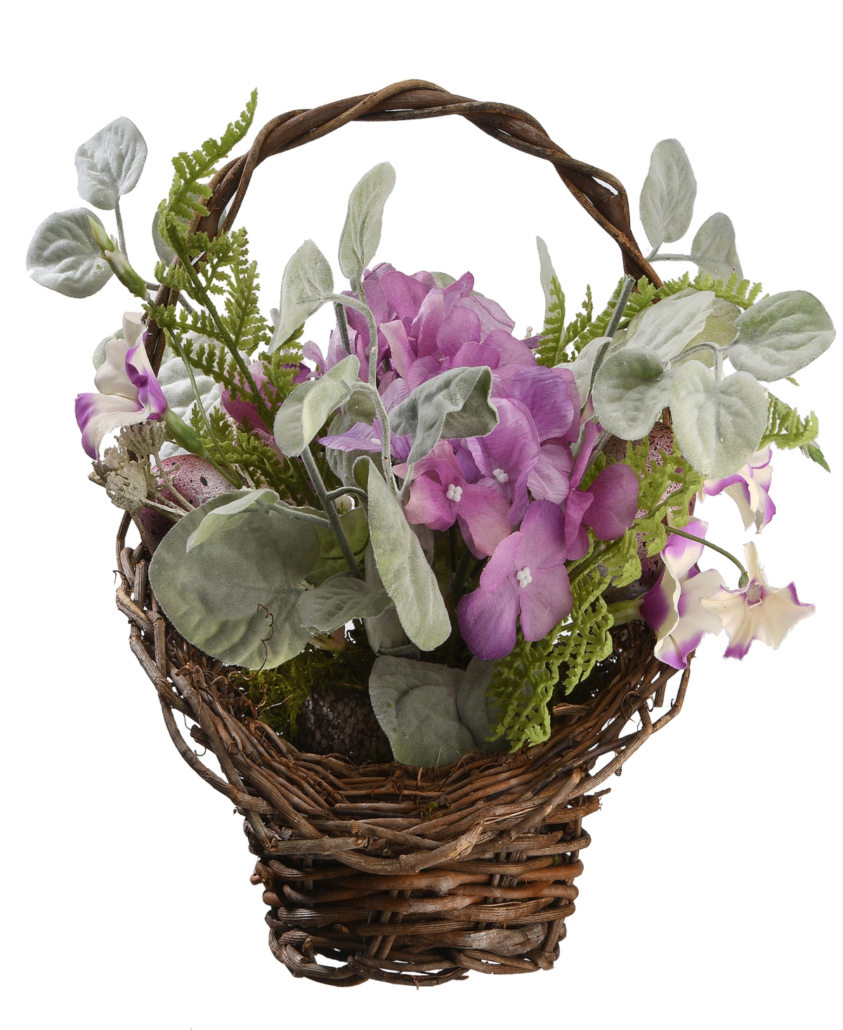 National Tree Company 16" Spring Decorated Basket