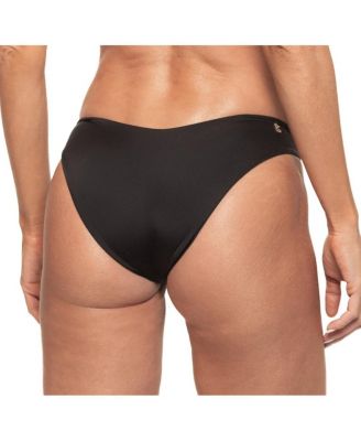 Women's Tortoise Double Ring High Cut Bikini Bottom