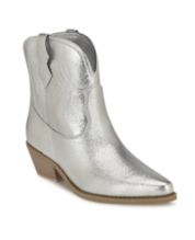 Silver cheap boots macys