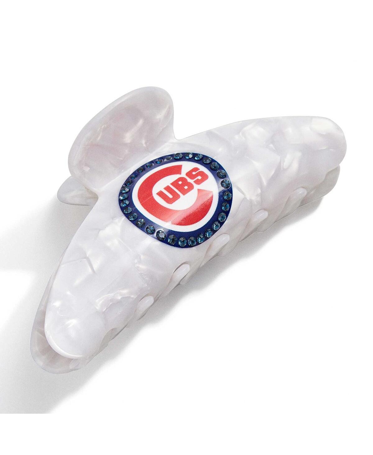 Women's Baublebar Chicago Cubs Claw Hair Clip - White