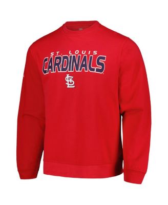 Men's Red St. Louis Cardinals Pullover Sweatshirt