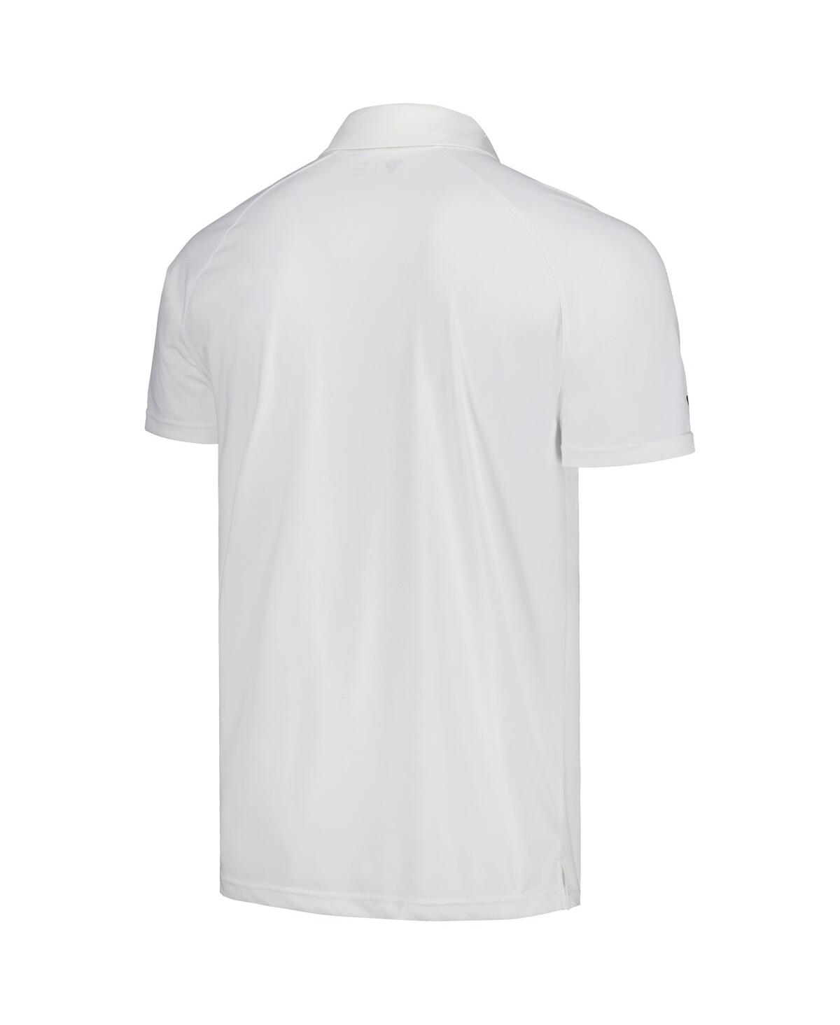 Shop Levelwear Men's  White San Diego Padres Sector Batter Up Raglan Polo Shirt