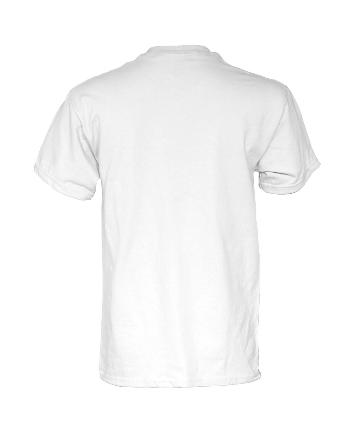 Shop Blue 84 Men's  White Big 12 Conference X Muhammad Ali T-shirt
