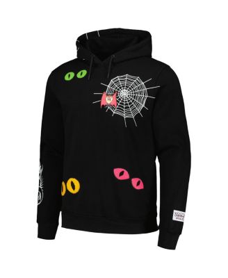 Men's and Women's Black Looney Tunes Taz Dracula Horror Pullover Hoodie