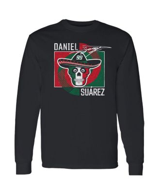 Men's Black Daniel Suarez Vivo Long Sleeve T-shirt