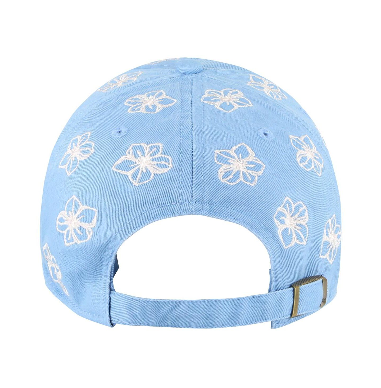 Женская кепка '47 Brand Light Blue Washington Capitals Confetti Clean Up Adjustable Hat — фото 2