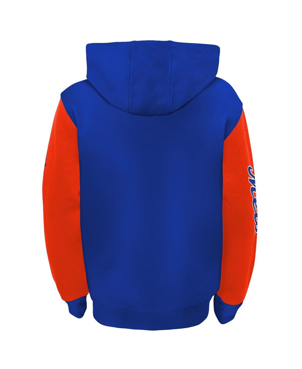 Big Boys Fanatics Light Blue Kansas City Royals Postcard Full-Zip Hoodie Jacket - Light Blue