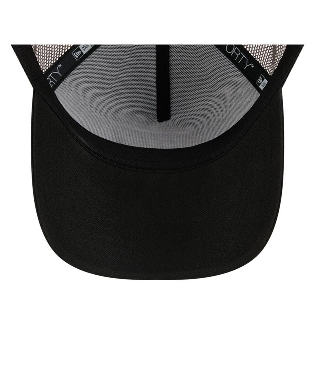 Shop New Era Men's  Black Nascar Camo 9forty A-frame Trucker Adjustable Hat