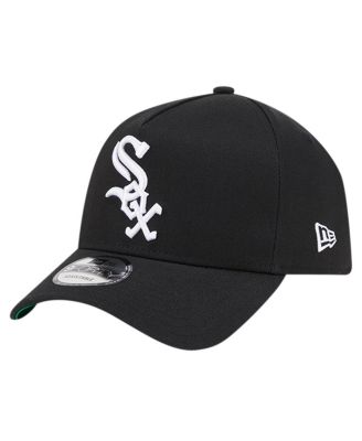 Men's Black Chicago White Sox Team Color A-Frame 9FORTY Adjustable Hat