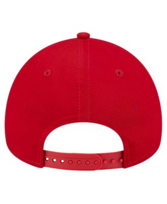 Men's Red St. Louis Cardinals Team Color A-Frame 9FORTY Adjustable Hat