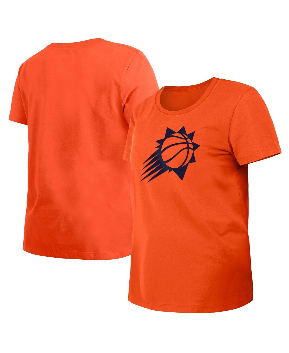 Shop New Era Women's  Orange Phoenix Suns 2023/24 City Edition T-shirt