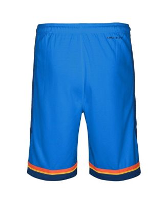 Big Boys and Girls Blue Oklahoma City Thunder Swingman Performance Shorts – Icon Edition