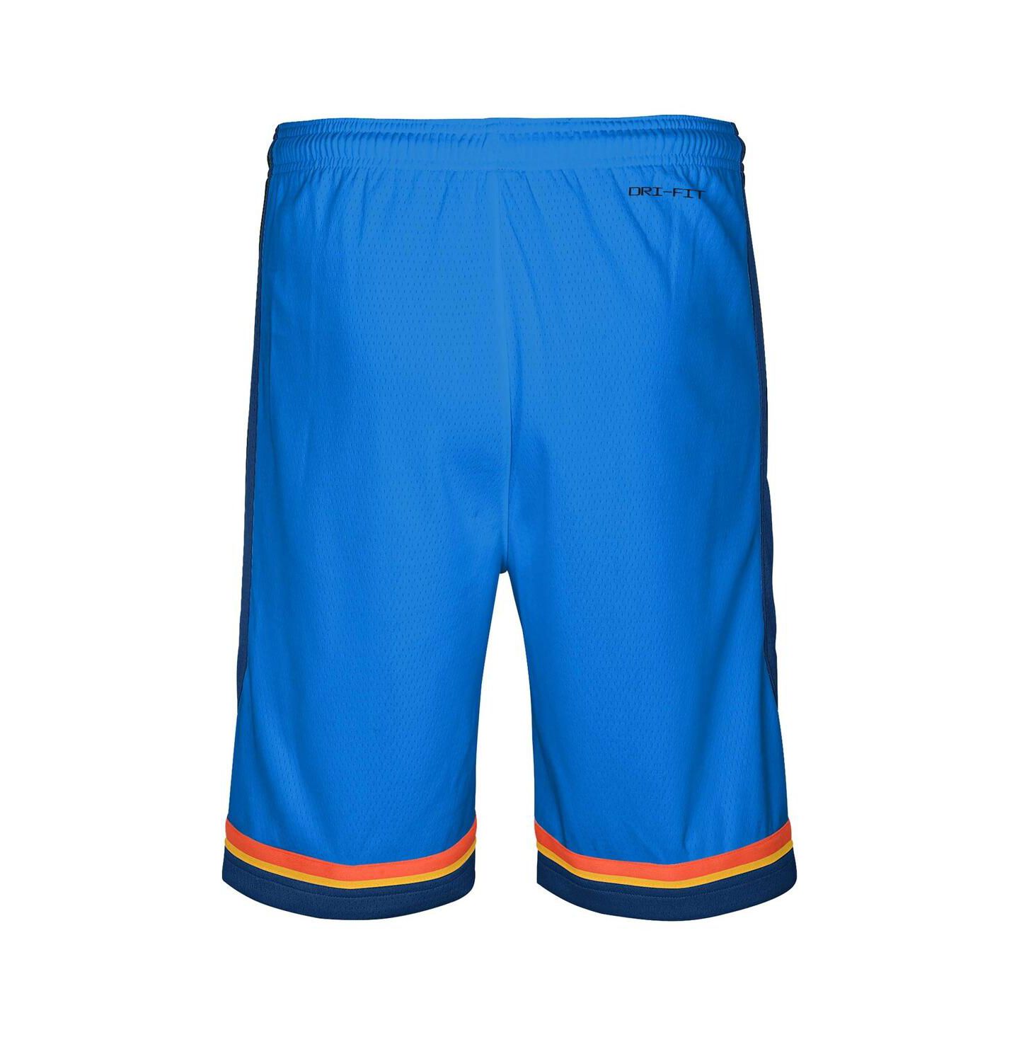 Детские шорты Nike Blue Oklahoma City Thunder Swingman Performance Shorts – Icon Edition — фото 3