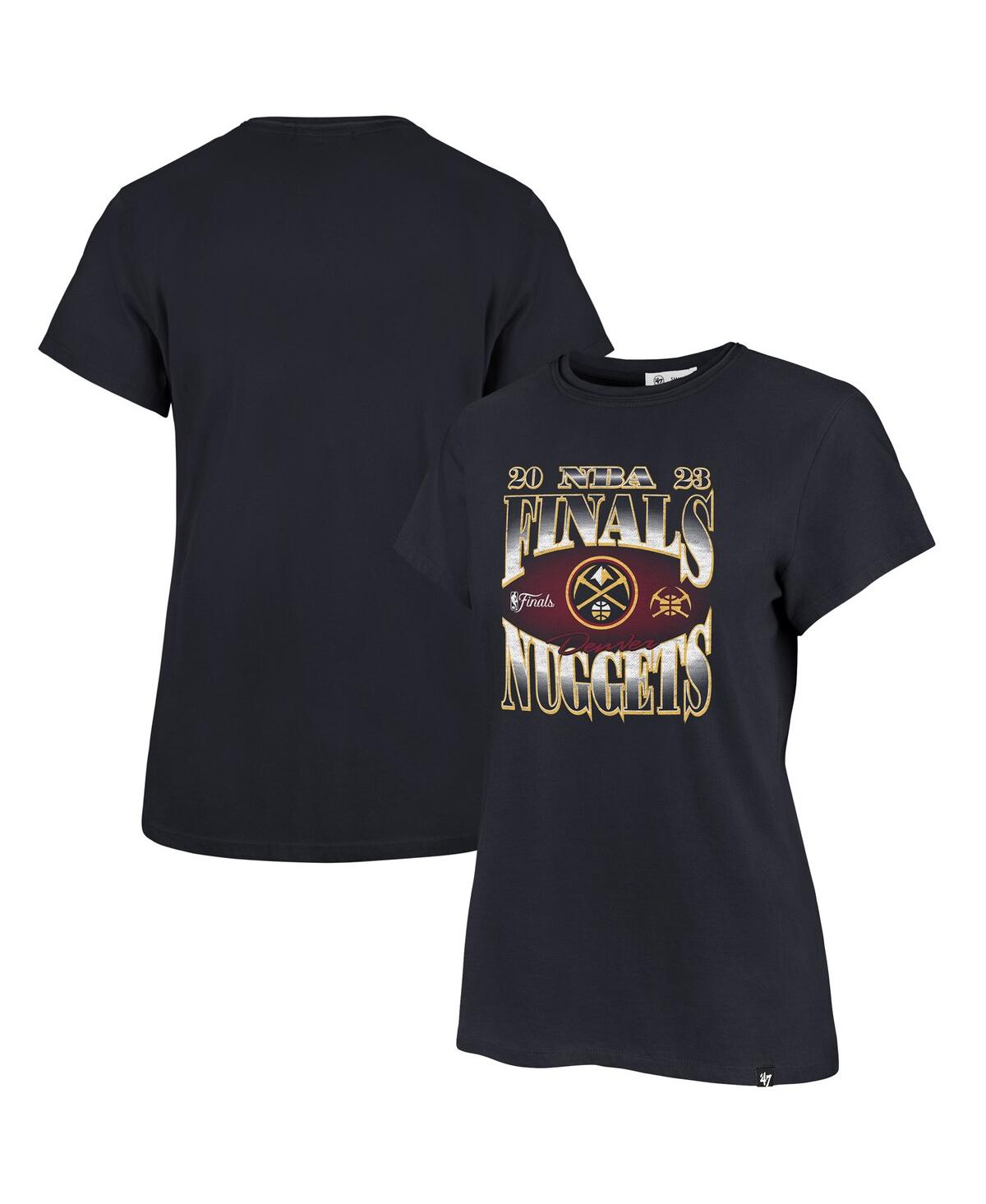 47 Brand Women's ' Navy Denver Nuggets 2023 Nba Finals Frankie T-shirt