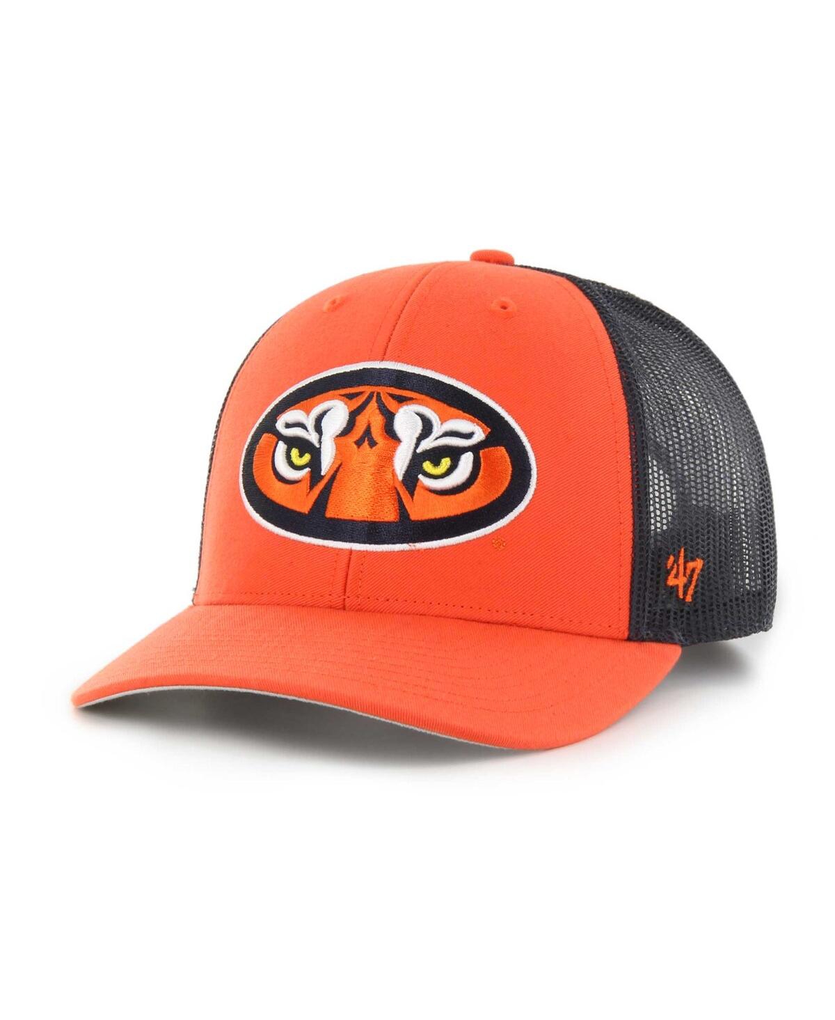 Shop 47 Brand Men's ' Orange Auburn Tigers Trucker Adjustable Hat