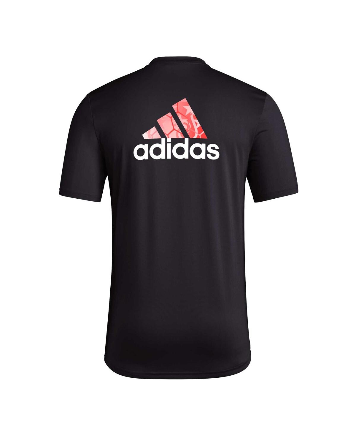 Shop Adidas Originals Men's Adidas Black D.c. United Local Pop Aeroready T-shirt