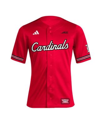 Men's Red Louisville Cardinals Reverse Retro Replica jersey Baseball Jersey