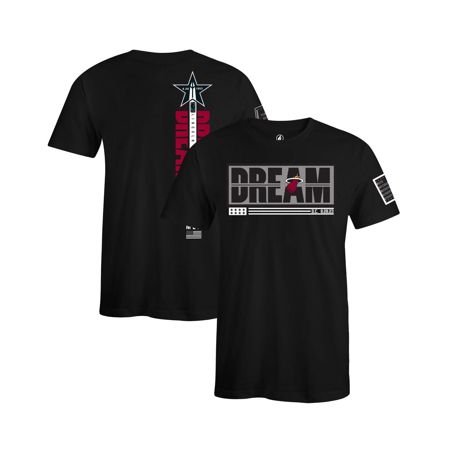 Футболка FISLL x Black History Collection Black Miami Heat — фото 1