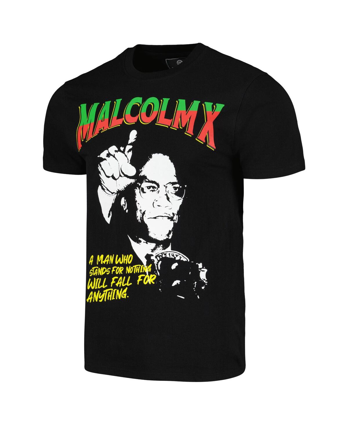 Shop Reason Men's And Women's  Malcolm X Black Distressed Don't Sell Out T-shirt