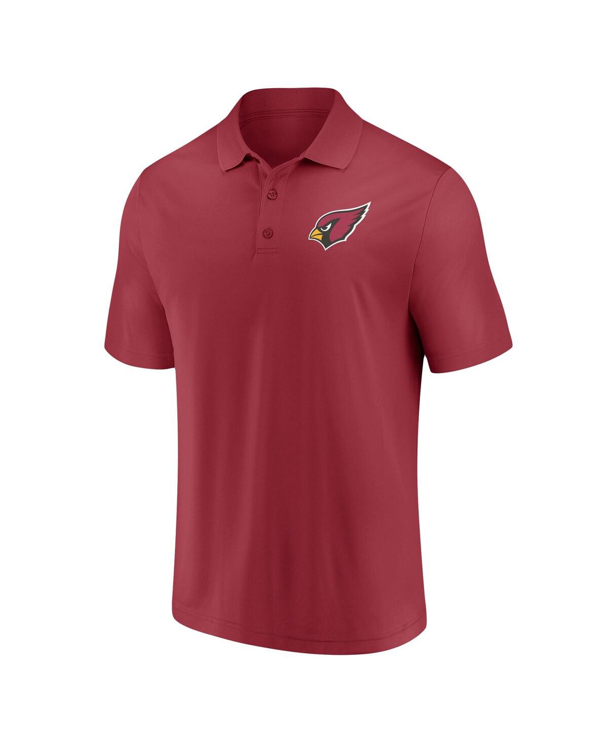 Shop Fanatics Men's  Cardinal Arizona Cardinals Component Polo Shirt