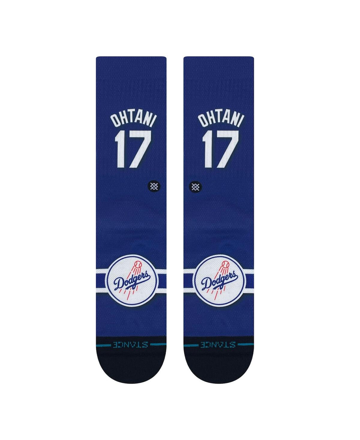 Shop Stance Men's And Women's  Shohei Ohtani Los Angeles Dodgers Jersey Crew Socks In Blue