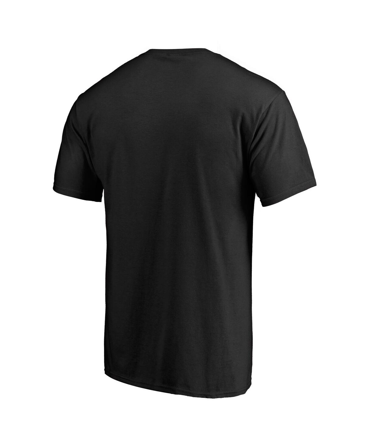 Shop Fanatics Men's  Black Dallas Mavericks Forever Lucky T-shirt