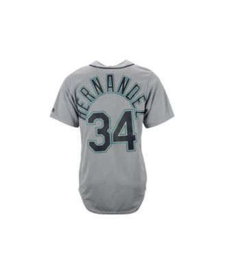 Majestic - Men's Felix Hernandez Seattle Mariners Replica Jersey