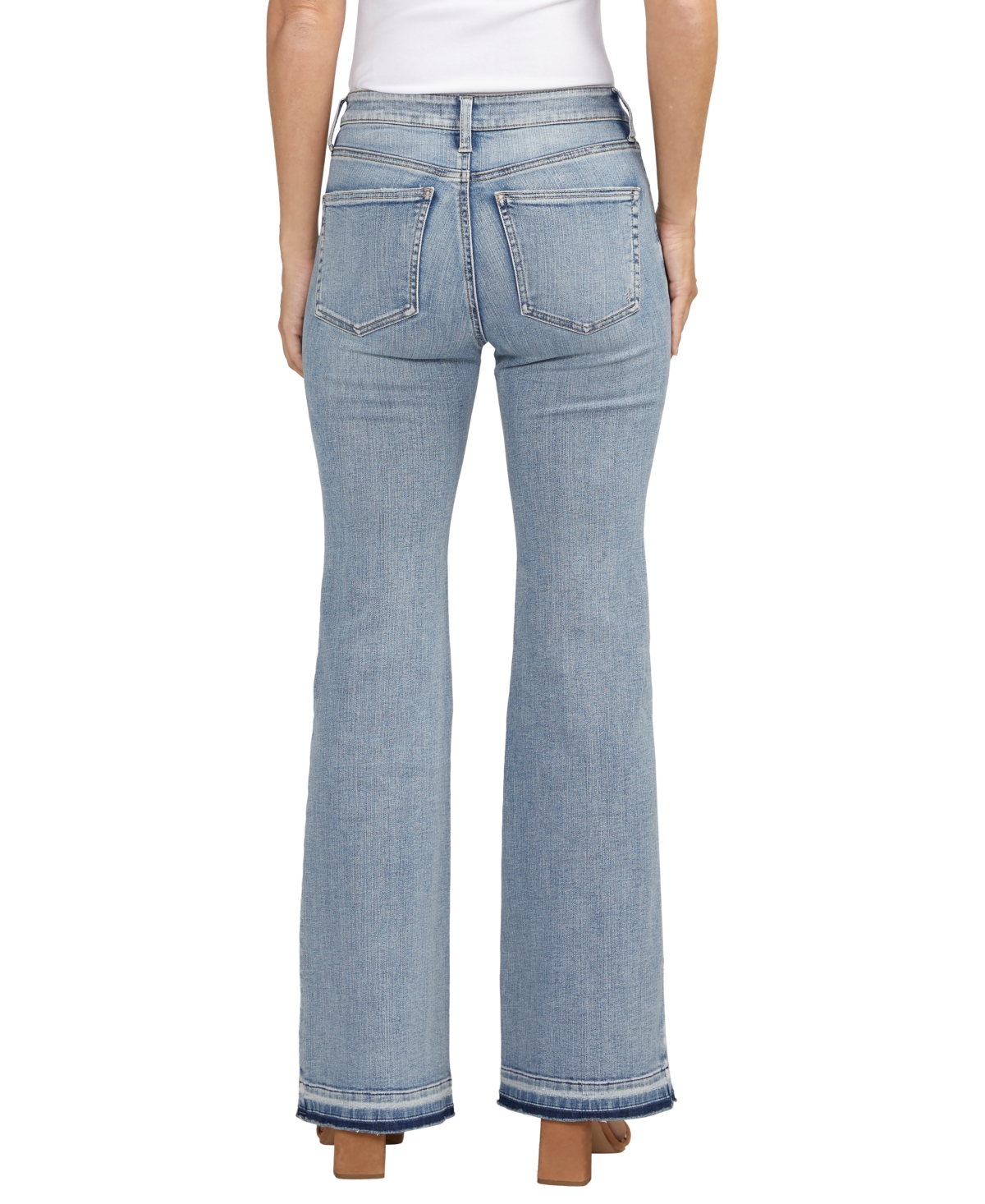 Silver Jeans Co. Most Wanted Mid Rise Flare Jeans In Indigo