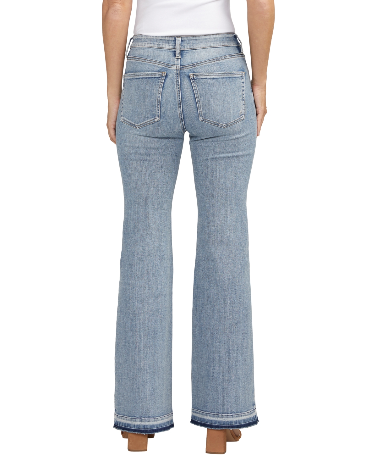 Shop Silver Jeans Co. Most Wanted Mid Rise Flare Jeans In Indigo