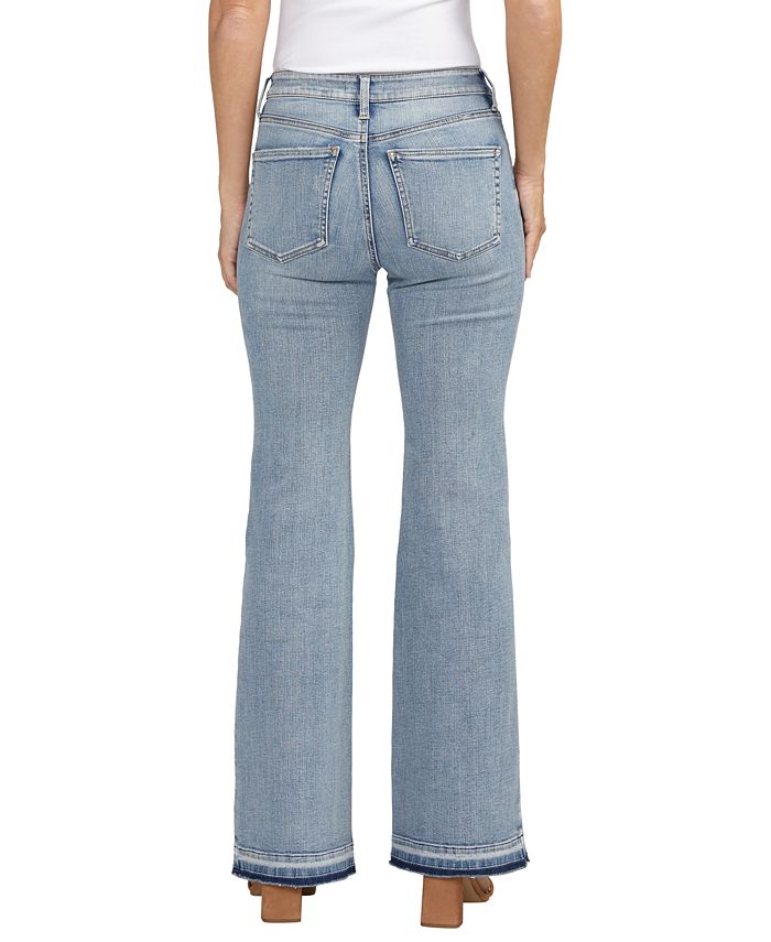 Silver Jeans Co. Most Wanted Mid Rise Flare Jeans - Macy's