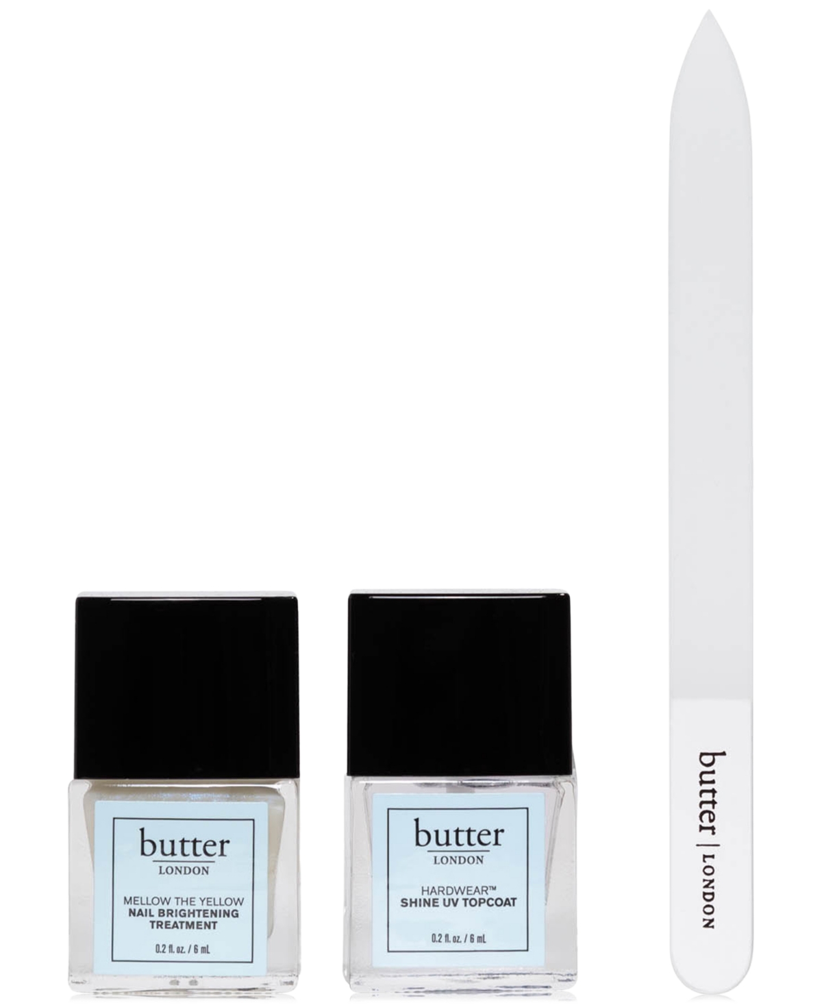 Shop Butter London 3-pc. Pro Nail Brightening Set In No Color
