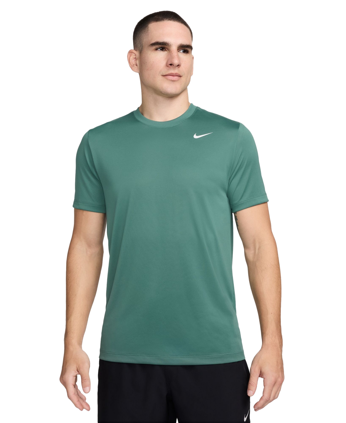 Shop Nike Men's Dri-fit Legend Fitness T-shirt In Bicoastal,white