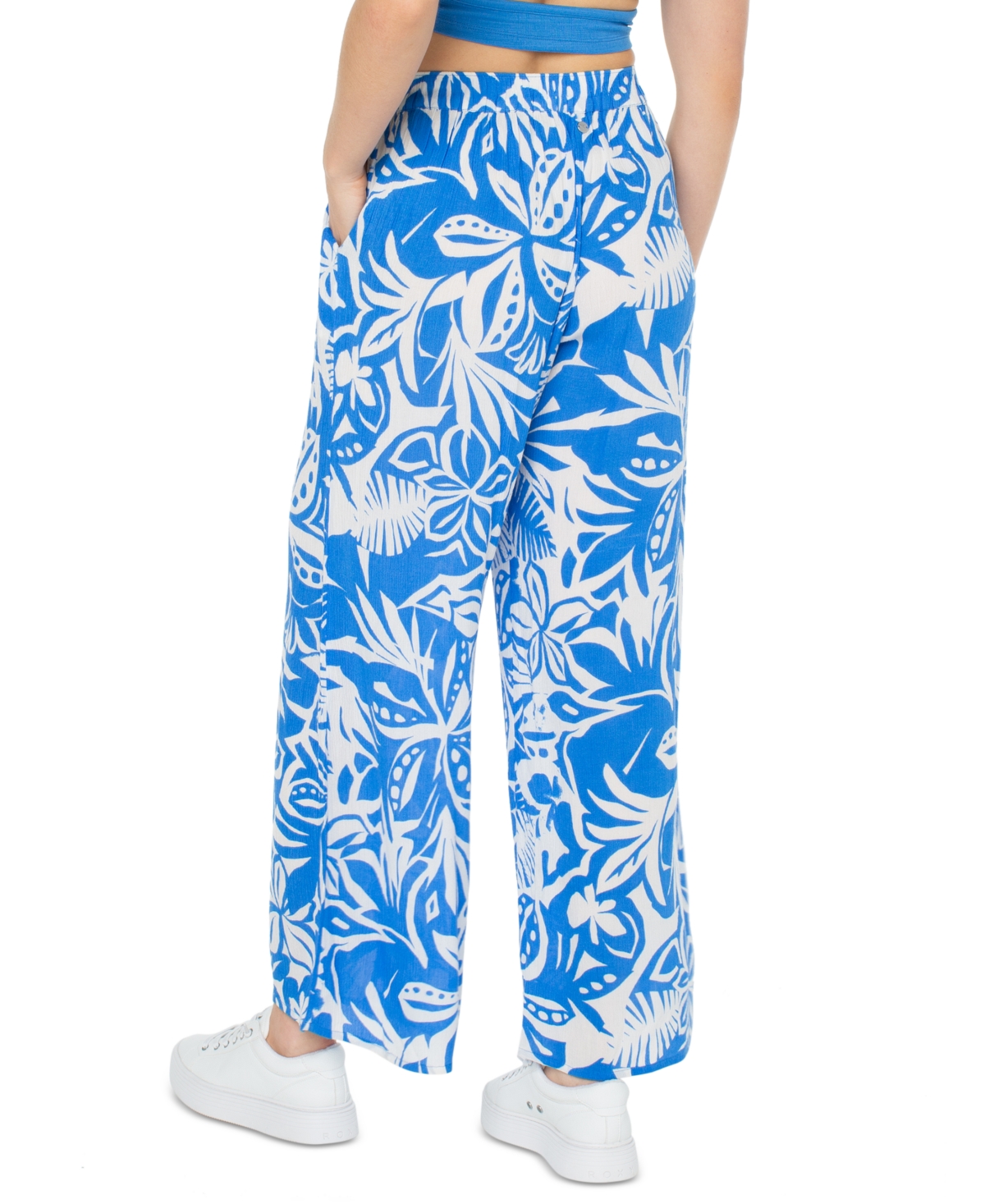 Roxy Juniors' Midnight New Avenue Wide-Leg Pants