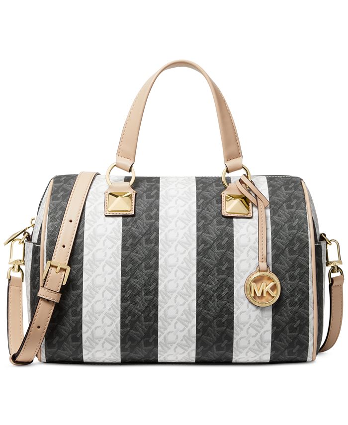 Michael Kors Grayson Logo Medium Duffle Satchel - Macy
