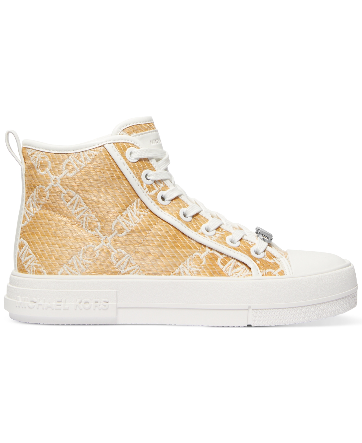 Michael Michael Kors Women's Evy High Top Sneakers - Optic White