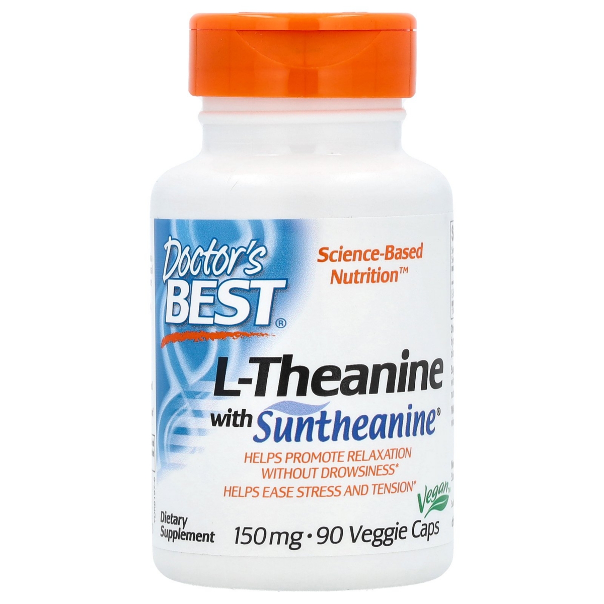 L-Theanine with Suntheanine 150 mg - 90 Veggie Caps - Assorted Pre-Pack