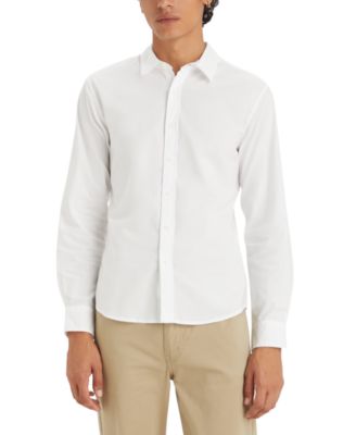 Levi's - Men's Slim-Fit White Logo Shirt