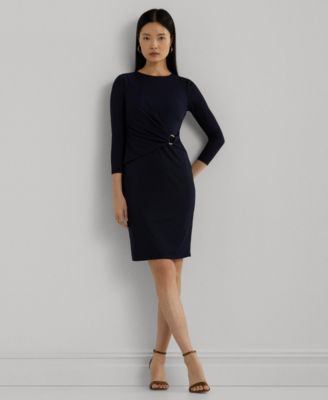 Lauren Ralph Lauren - Women's Jersey Three-Quarter-Sleeve Dress