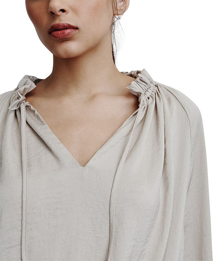 RAGLAN SLEEVE BLOUSE WITH CUFF DESTINY CALLING